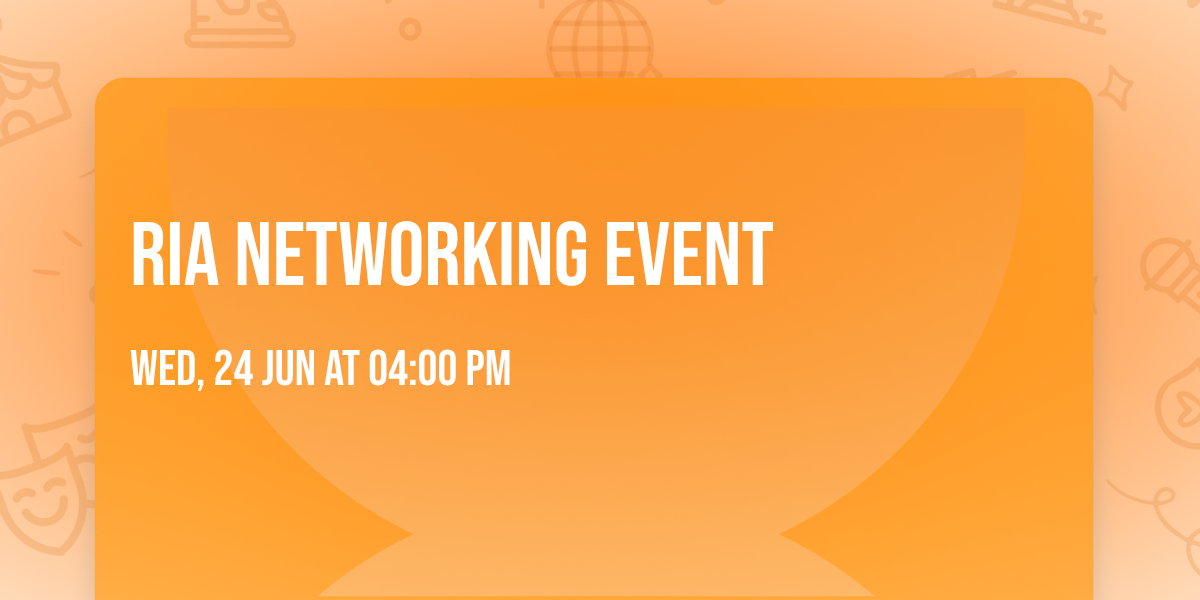 RIA Networking Event