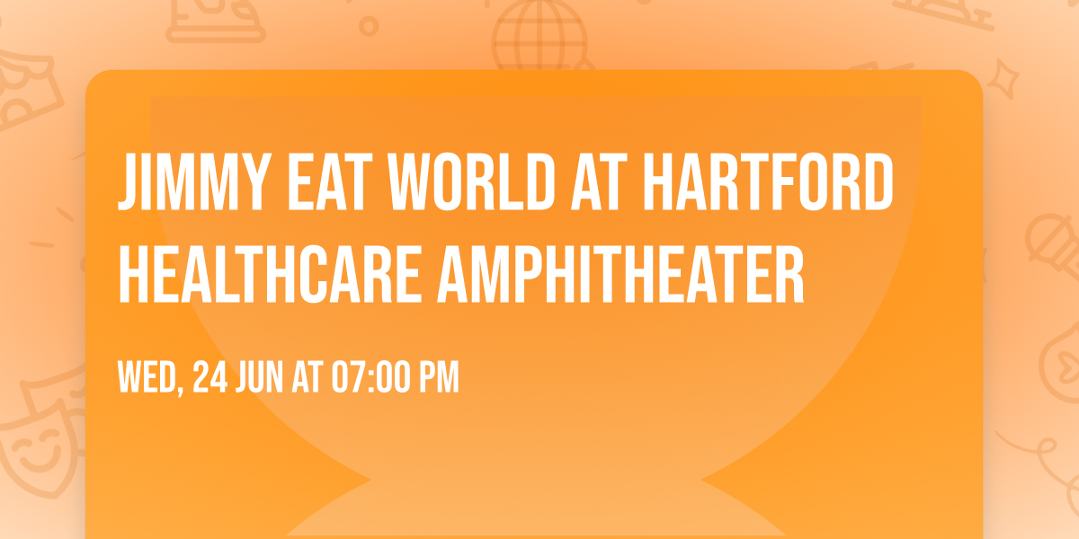 Jimmy Eat World at Hartford HealthCare Amphitheater