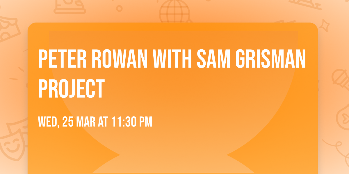 Peter Rowan with Sam Grisman Project