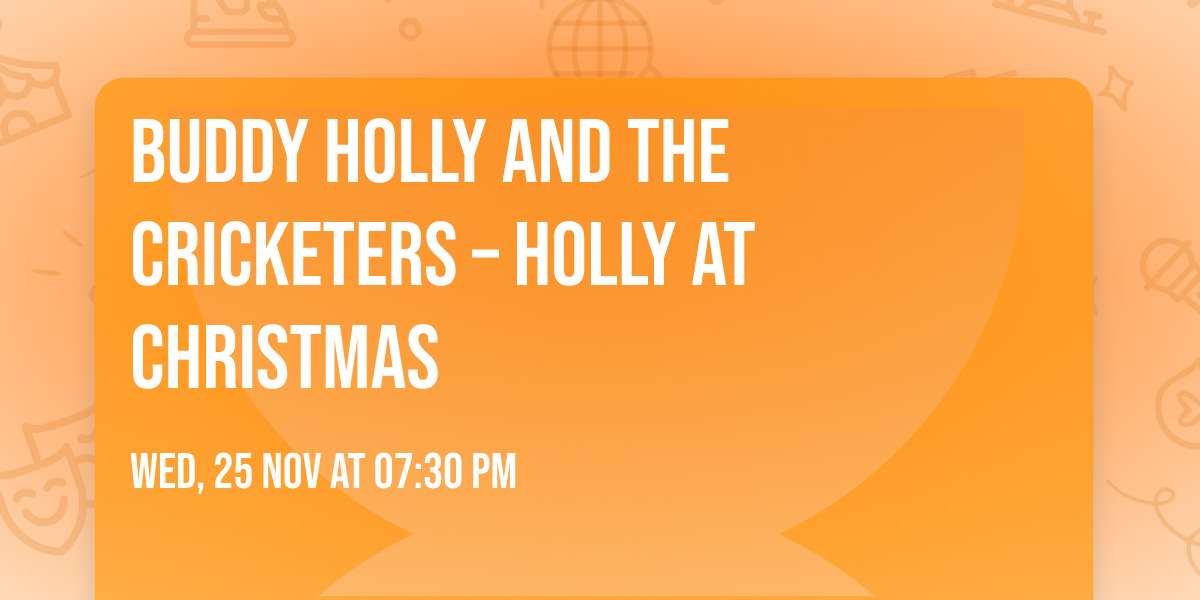 BUDDY HOLLY AND THE CRICKETERS \u2013 HOLLY AT CHRISTMAS
