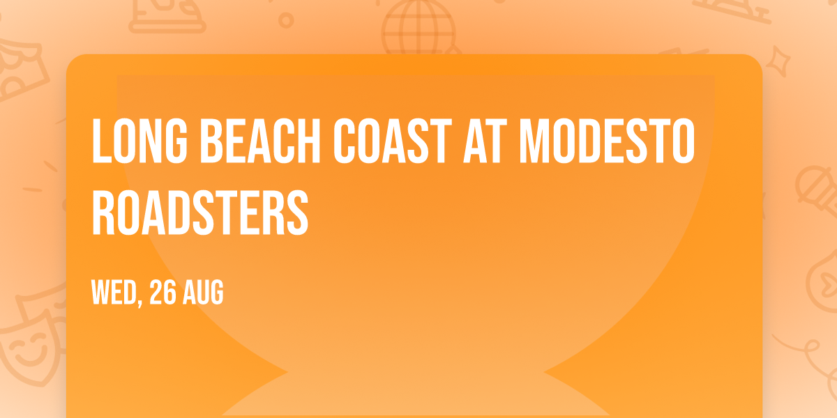 Long Beach Coast at Modesto Roadsters