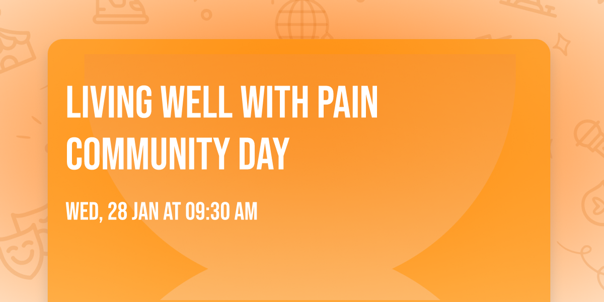 Living Well with Pain Community Day