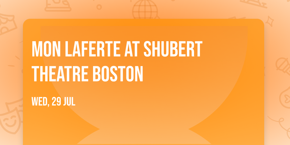 Mon Laferte at Shubert Theatre Boston