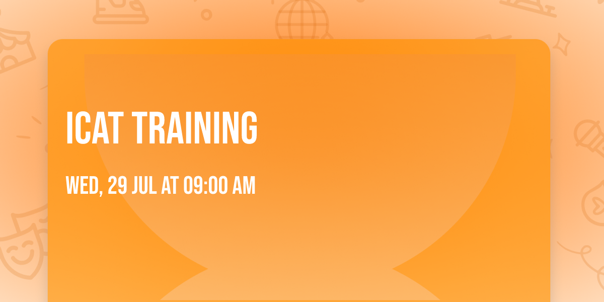 ICAT Training