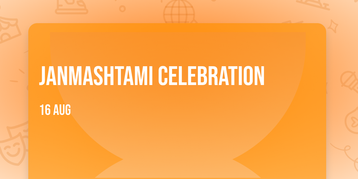 janmashtami celebration