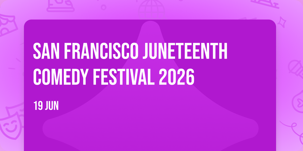San Francisco Pride Comedy Festival 2026