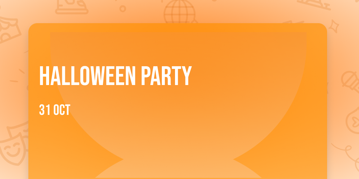 Halloween party 🥳🎉